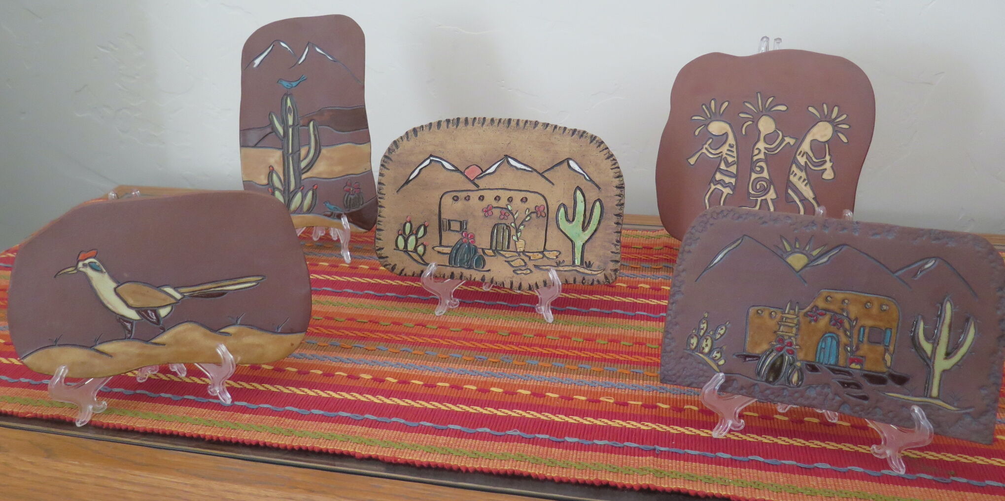 CREATIVE CLAY DESIGNS Artistic works with Southwest flair